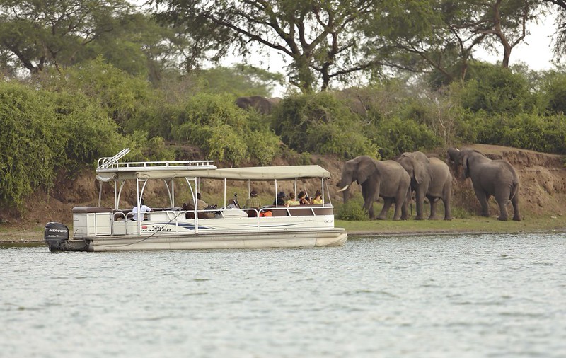 boat cruise game drives Uganda