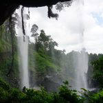 hidden waterfalls and caves Uganda