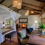 Uganda safari lodge facilities with comfortable accommodation, charging and guest services.